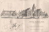 Proposed Infirmary, Wigan; Thomas Worthington, Architect. Lancashire 1870