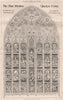 Altar window, St Peter's church, Hampton Lucy, Warwickshire; T. Willement 1870