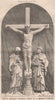 Centre group in reredos, Church of St. Andrew, Plaistow; James Brooks Archt 1870