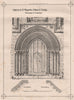 Church at St. Augustine Hedon. Dourman N. Transcript. Yorkshire 1870 old print