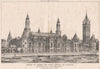 New Courts of Justice design, Thames Embankment; George Edmund Street 1871