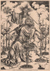 The Apocalypse; by Albert Dürer. Decorative 1871 old antique print picture