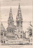 Design for Cork Cathedral; submitted by Edwd. W. Godwin, Archt. Ireland 1871