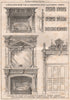 Carved Wood work for H. Robertson, Llanderfel Corwen; Cox & Sons 1871 print
