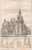 West Bromwich new Town Hall. Alexander & Henman design. Staffordshire 1871