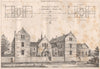Orphelinat St. Joseph à Schaerbeek, Bruxelles; E. Carpentier Architect 1871