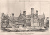 House built at Harrow Weald for F. Goodall, - R. Norman Shaw Architect 1872