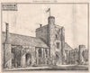 St. Cross, nr. Winchester - Beaufort's Tower. Hampshire 1872 old antique print