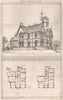 South-west view of a villa at Brough, Yorkshire; J. King James Archt Null 1872