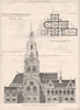 Rev. Newman Hall's church & Lincoln Memorial Tower, Westminster Road 1873