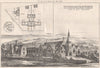 Schools & Master's house, Denholme School Board, Yorkshire; Milnes & France 1873