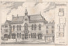 Town Hall & markets, Whitchurch, Shropshire; Thos. M. Lockwood. Architect 1873