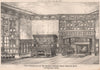 Dining-room at The Poplars, Avenue Road, Regent's Park; I.M. Brydon Archt 1873