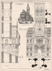 New Town Hall, Bradford; tower & entrance; Lockwood & Mawson Architects 1873