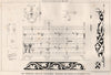 The Armoire, Bayeux Cathedral; E.W. Godwin. F.S.A.. Calvados 1873 old print