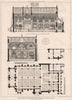 Building News Church planning competition, design R.H. Haines, Oxford 1873