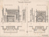 Wilton Lodge, Northamptonshire; The residence of J.A. Craven Esqre 1873 print