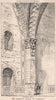 Audience Hall. The Podestat Palace at Florence 1873 old antique print picture