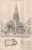 Church of St. Peter, Outrington, Cheshire; R.H. Carpenter, Architect 1873