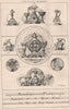Domestic plate designed by B. Moyr Smith for Fox & Sons London 1873 old print