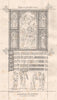 A Madonna - 14th Century. In facsimile by Mr. Purdue. Religious 1873 old print