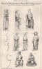 Practical descriptions of figure sculpture 1; J.F. Redfern 1873 old print