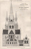 Cathedral Church of St. Mary, Edinburgh. Design by Alexr. Ross, Architect 1873