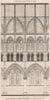 St. Mary's, Edinburgh; Sir Gilbert Scott. Architect (2) 1873 old antique print