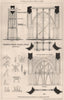 Grosmont Church. Shoring of Tower; J.P. Seddon. Archt. Monmouthshire 1873