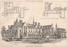 Saint Edwards Schools, Oxford; W. Wicklow, Architect, Oxford. Oxfordshire 1874