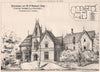 Castle House, nr Stafford, for WF Woolley; T.W. Chalmers Architect 1874 print