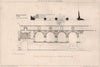 Manoir d'Ango Loggia . Seine-Maritime 1874 old antique vintage print picture