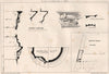 Manoir d'Ango . Seine-Maritime 1874 old antique vintage print picture