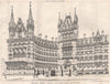 Midland Grand Hotel; Sir George Gilbert Scott, R.A., Architect. St Pancras 1874
