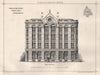 Warehouse for Cole Bros., Victoria Street, Bristol; J. Mechelen Rogers 1874