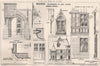 Beauvale, the residence of Lord Cowper. Nottinghamshire 1874 old antique print