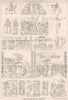 Italian sculpture XVth. Century. Italy 1874 old antique vintage print picture