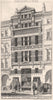 74 Cornhill; T.T. Smith, Architect. London 1874 old antique print picture