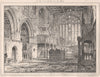 Fitz-Alan Sanctuary, Arundel; From the Duke of Norfolk's painting 1874 print