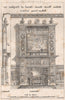 Holme wood house. Fireplace detail; William Young Achitect. Huntingdonshire 1874