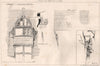 Lisieux. Calvados 1874 old antique vintage print picture