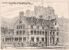 Residence & school, Castle Mount, Dover; Perry & Hanson Architects. Kent 1874