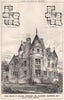 Alexander mackintosh's house, Colearn, Perthshire; William Leiper Archt 1874