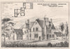 Shepton Beauchamp Parsonage, Somerset; Richard W. Drew M.A. Architect 1874