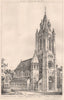 Congregational Church, Trumpington Street, Cambridge; James Cubitt Archt 1874