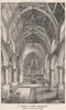 St. Luke's Church, Dewsbury; Holtom & Connon, Architects. Yorkshire 1874 print