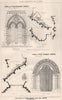 Church of St Mary, Warmington, Northamptonshire; RIBA Silver Medal 1874 print