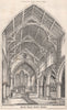Parish Church Neston, Cheshire; James Francis Doyle, Architect [interior] 1874