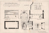 Church near Dromore Castle, Co. Limerick. Ireland 1874 old antique print