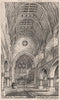 Church of the Annunciation, Chislehurst; Jas Brooks Architect 1874 old print